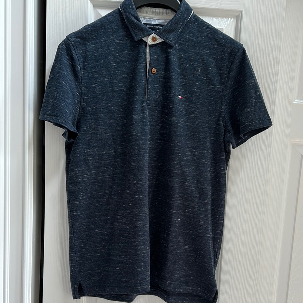 Tommy Hilfiger Blue Polo Shirt